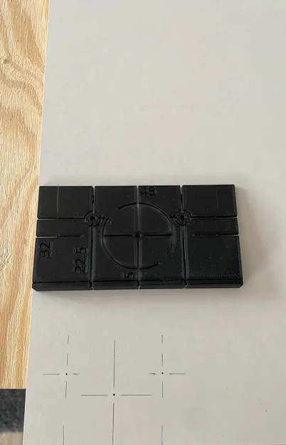 Utrusta Topscharnier Bohrschablone – Khuôn khoan bản lề chén IKEA - Image 1