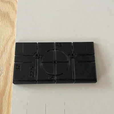 Utrusta Topscharnier Bohrschablone – Khuôn khoan bản lề chén IKEA