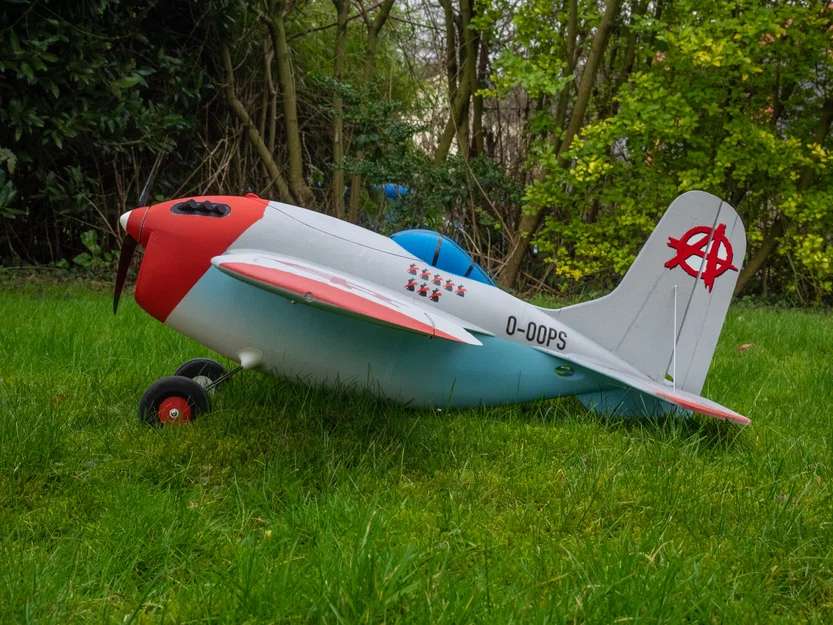 Der Pummel – Warbird RC phong cách cartoon (in 3D) - Image 1