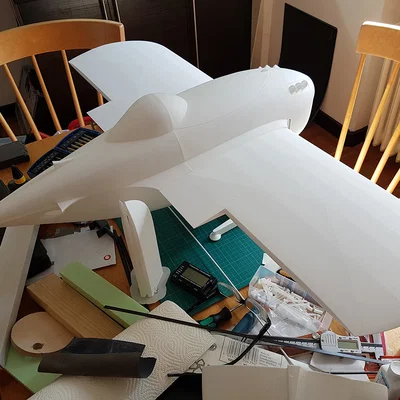 Der Pummel – Warbird RC phong cách cartoon (in 3D)