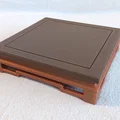 Bàn trưng bày Bonsai vuông 150x150x37mm in 3D tinh tế - Thumbnail 1