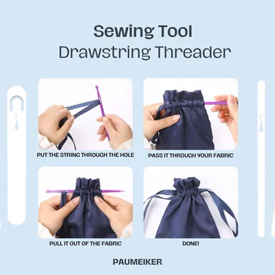 Dụng Cụ May Vá: Drawstring Threader (Cây Luồn Dây Rút)
