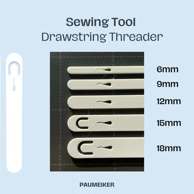 Dụng Cụ May Vá: Drawstring Threader (Cây Luồn Dây Rút)