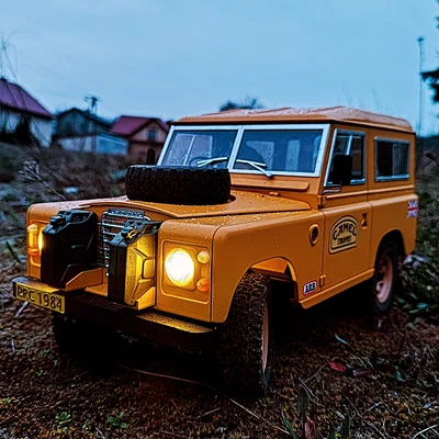 LAND ROVER Series 3 scaled 1/10 D90 – Body RC hardbody (wheelbase 229–230mm)