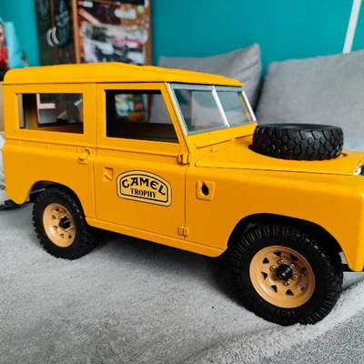 LAND ROVER Series 3 scaled 1/10 D90 – Body RC hardbody (wheelbase 229–230mm)