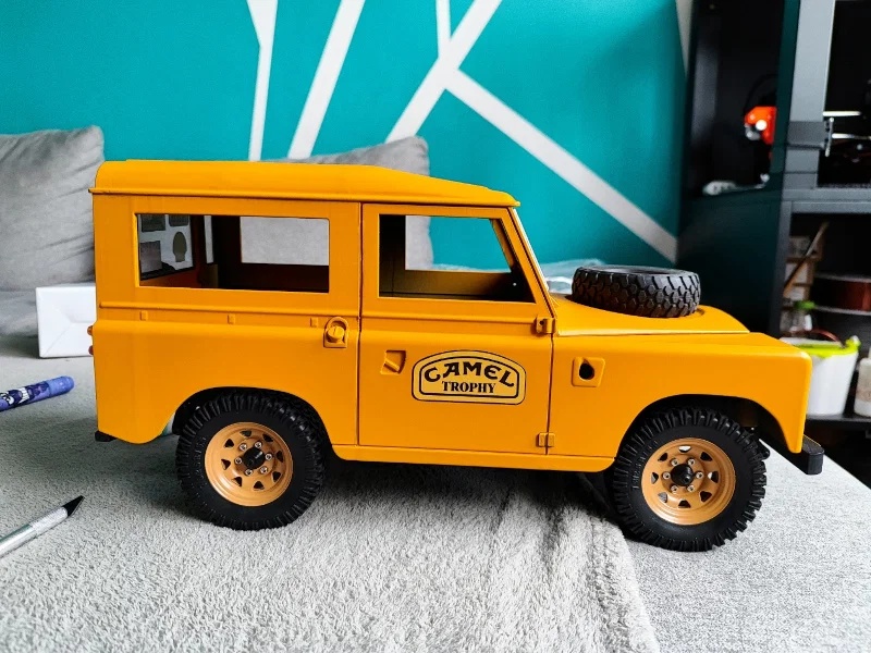 LAND ROVER Series 3 scaled 1/10 D90 – Body RC hardbody (wheelbase 229–230mm) - Image 4