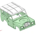 LAND ROVER Series 3 scaled 1/10 D90 – Body RC hardbody (wheelbase 229–230mm) - Thumbnail 13