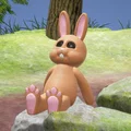 Mô hình chú thỏ ngồi đáng yêu cho lễ Phục Sinh - Cute Sitting Easter Bunny - Thumbnail 3