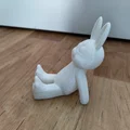 Mô hình chú thỏ ngồi đáng yêu cho lễ Phục Sinh - Cute Sitting Easter Bunny - Thumbnail 5