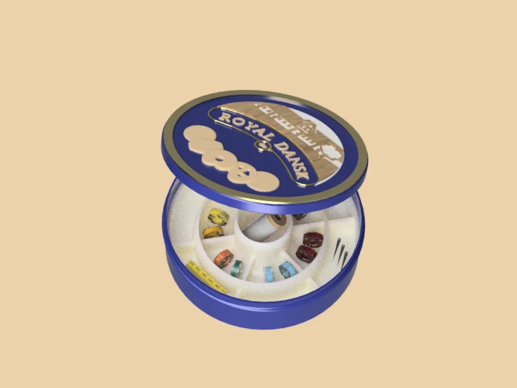 Organizer cho hộp bánh quy / bộ đồ may vá của nhà mình - Image 4
