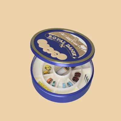 Organizer cho hộp bánh quy / bộ đồ may vá của nhà mình