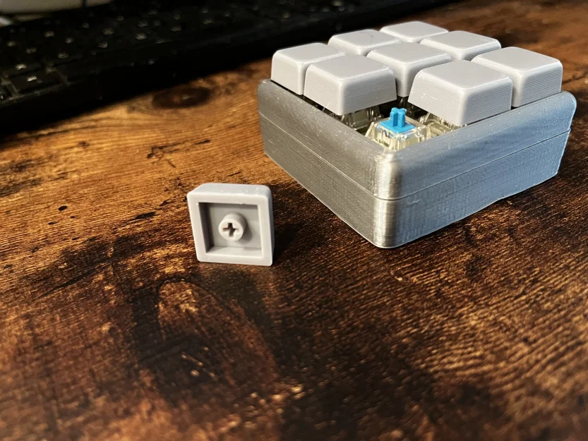 Keycap Tự In 3D Đơn Giản Cho Macropad Và Bàn Phím Cơ - Image 1