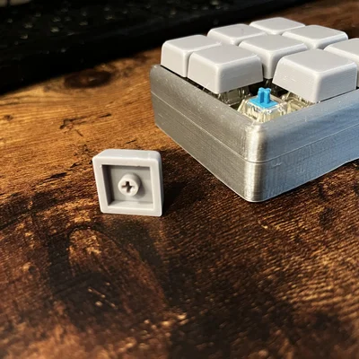Keycap Tự In 3D Đơn Giản Cho Macropad Và Bàn Phím Cơ