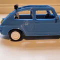 Mô hình xe cổ Fiat 600 đời 1961 (File in 3D STL) - Thumbnail 7