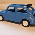 Mô hình xe cổ Fiat 600 đời 1961 (File in 3D STL) - Thumbnail 14