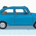 Mô hình xe cổ Fiat 600 đời 1961 (File in 3D STL) - Thumbnail 15