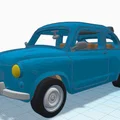 Mô hình xe cổ Fiat 600 đời 1961 (File in 3D STL) - Thumbnail 17