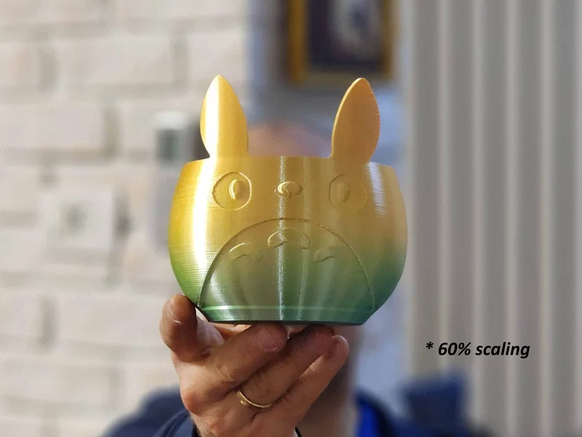 Chậu tự tưới Totoro (bản remix) | Totoro Self Watering pot (remix) - Image 2