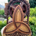 Kệ Gia Vị Carousel Dọc Bằng Gỗ / Thiết Kế Alchemy - Thumbnail 5