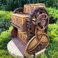 Kệ Gia Vị Carousel Dọc Bằng Gỗ / Thiết Kế Alchemy - Thumbnail 7