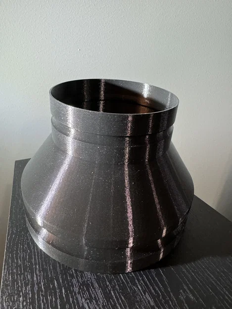 Adapter ống gió 4 inch sang 6 inch (4 inch to 6 inch duct adapter) - Image 2