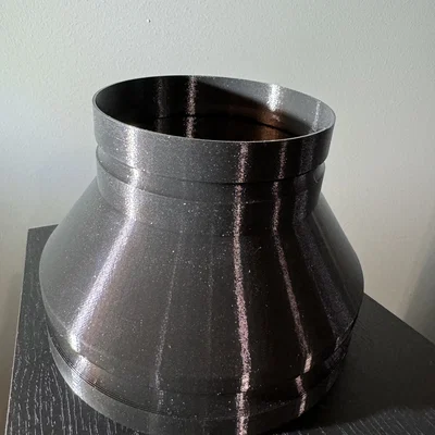 Adapter ống gió 4 inch sang 6 inch (4 inch to 6 inch duct adapter)