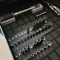 Khay Đựng Đầu Khẩu 1/4 inch Hệ Metric Chuẩn Gridfinity Cho Tủ Đồ Nghề - Thumbnail 1