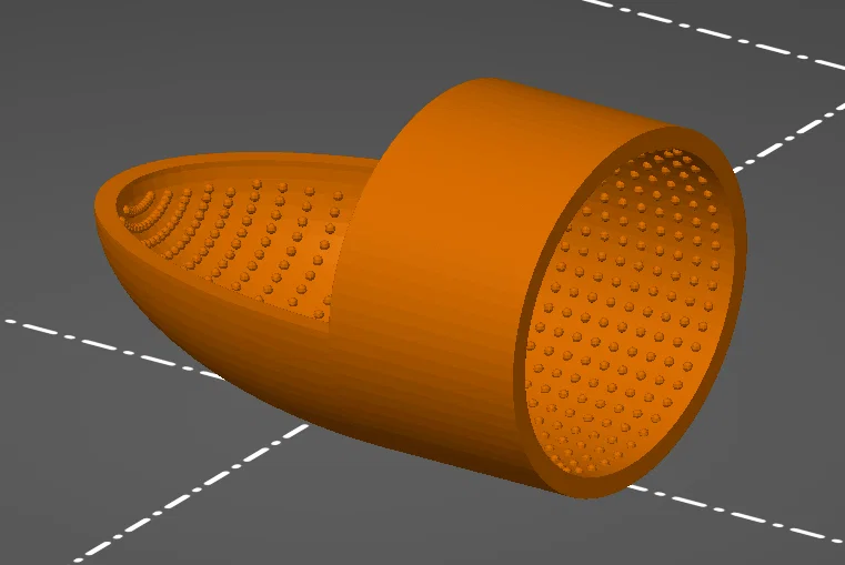 Đê may kim (thimble) thiết kế công thái học in 3D bảo vệ ngón tay - Image 5