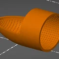 Đê may kim (thimble) thiết kế công thái học in 3D bảo vệ ngón tay - Thumbnail 5