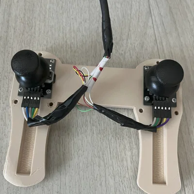 Bộ tay cầm điều khiển (Joystick) cho cánh tay Robot DIY