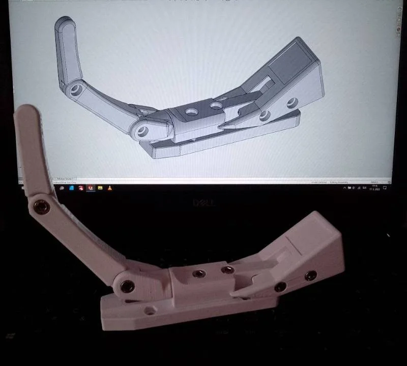 Móc đỡ báng súng tập luyện cho súng Biathlon (Butt Hook)