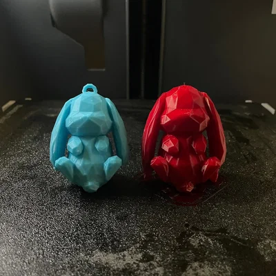 Rabbit Low Poly (Thỏ Low Poly)