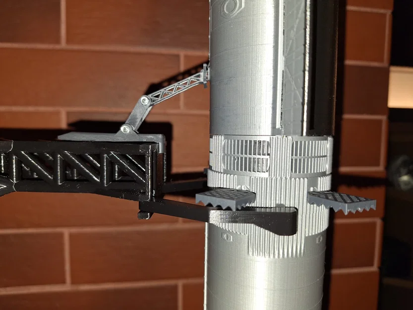 SpaceX Starship & Orbital Launch Tower tỉ lệ 1:144 - Image 12