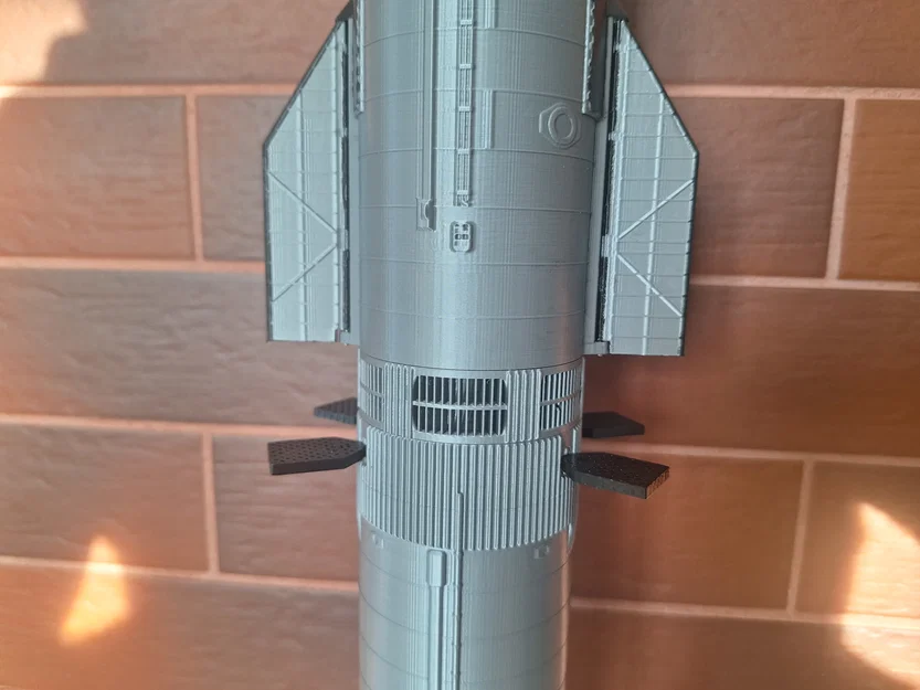 SpaceX Starship & Orbital Launch Tower tỉ lệ 1:144 - Image 19