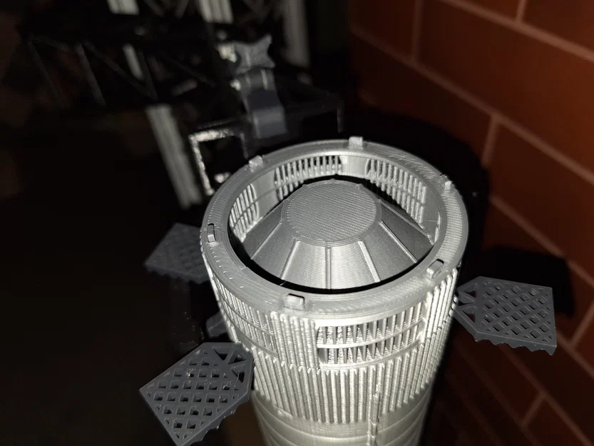 SpaceX Starship & Orbital Launch Tower tỉ lệ 1:144 - Image 20