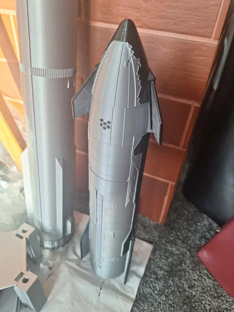 SpaceX Starship & Orbital Launch Tower tỉ lệ 1:144 - Image 22