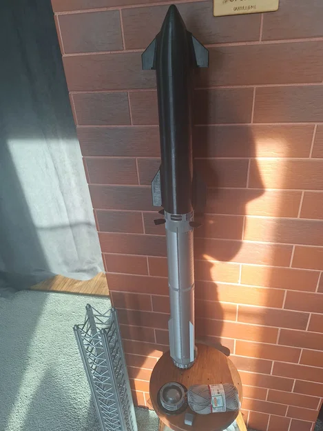 SpaceX Starship & Orbital Launch Tower tỉ lệ 1:144 - Image 25