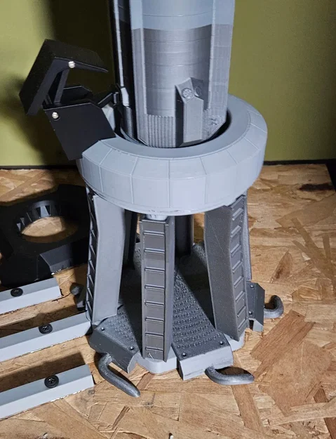 SpaceX Starship & Orbital Launch Tower tỉ lệ 1:144 - Image 27