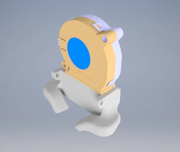 Ống Dẫn Gió (Fan Duct) cho QIDI X MAX 3 - Image 1