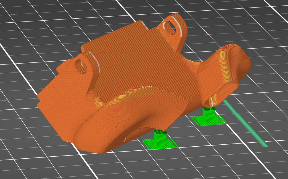 Ống Dẫn Gió (Fan Duct) cho QIDI X MAX 3 - Image 3