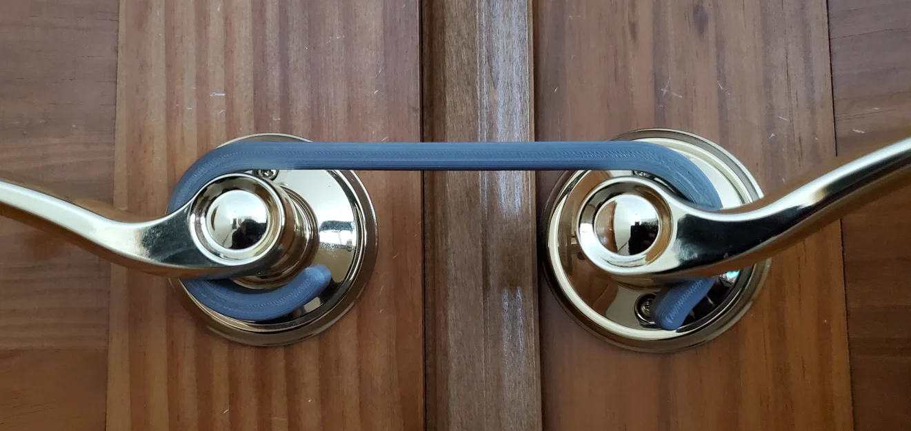 Móc giữ cửa đôi French Door - Phụ kiện in 3D tiện lợi cho gia đình - Image 1