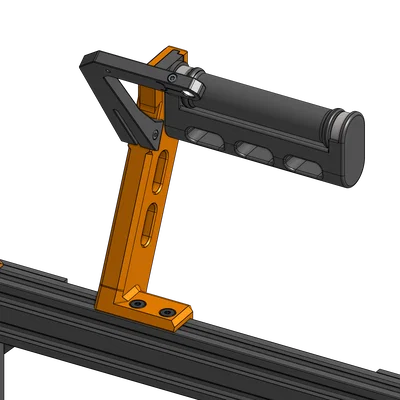 Brace giữ Filler Spool Holder cho Prusa Bear, tương thích Prusa Filament Guide