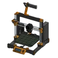 Brace giữ Filler Spool Holder cho Prusa Bear, tương thích Prusa Filament Guide - Thumbnail 4