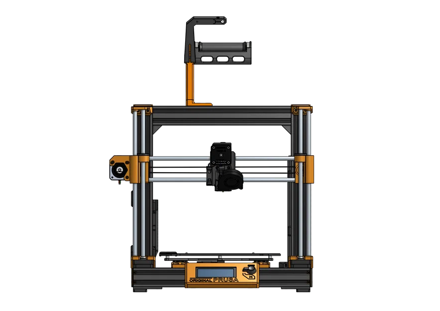Brace giữ Filler Spool Holder cho Prusa Bear, tương thích Prusa Filament Guide - Image 5
