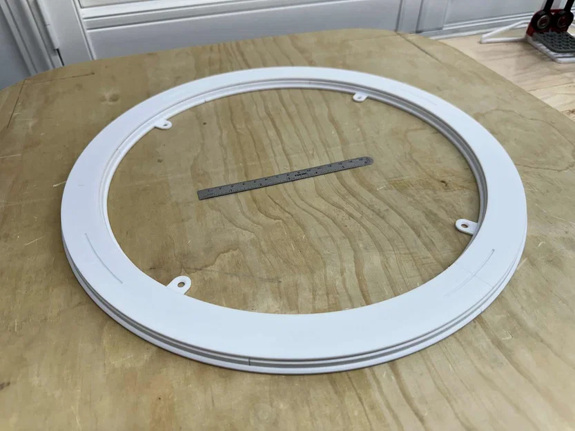 Bàn Xoay XL (Lazy Susan 380mm), in trên bed 220mm - Image 1