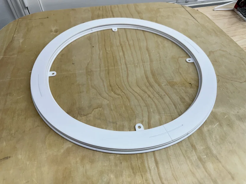 Bàn Xoay XL (Lazy Susan 380mm), in trên bed 220mm - Image 2