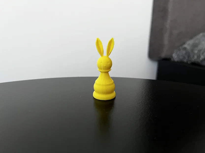 Bộ Cờ Vua Chú Thỏ Phục Sinh (Easter Bunny Chess Set) In 3D Độc Đáo - Image 4