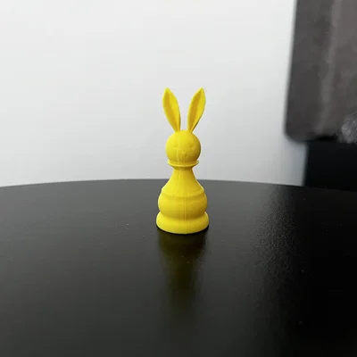 Bộ Cờ Vua Chú Thỏ Phục Sinh (Easter Bunny Chess Set) In 3D Độc Đáo