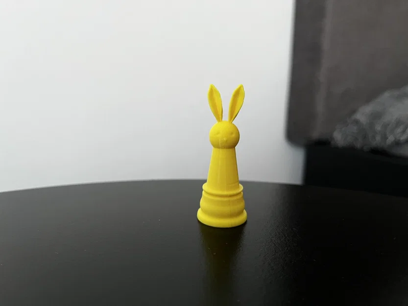 Bộ Cờ Vua Chú Thỏ Phục Sinh (Easter Bunny Chess Set) In 3D Độc Đáo - Image 6