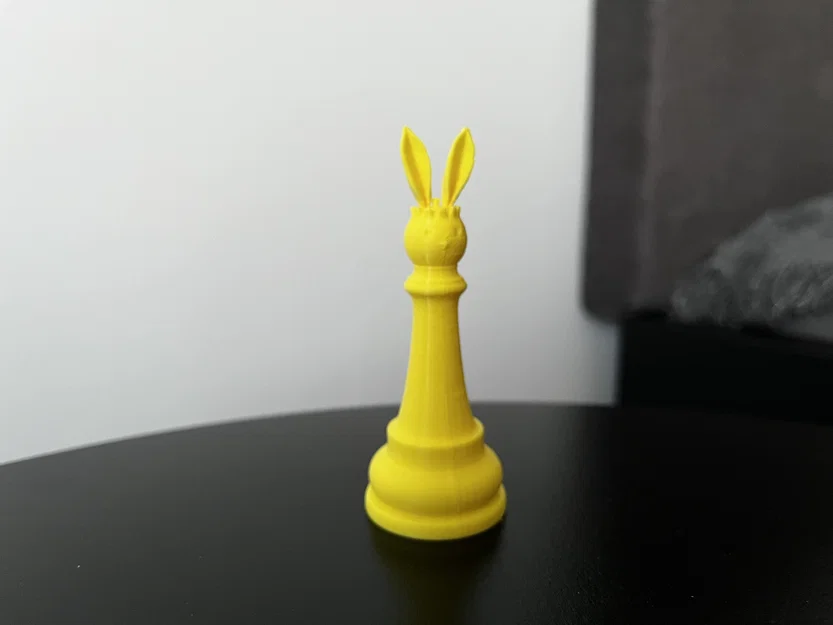 Bộ Cờ Vua Chú Thỏ Phục Sinh (Easter Bunny Chess Set) In 3D Độc Đáo - Image 8